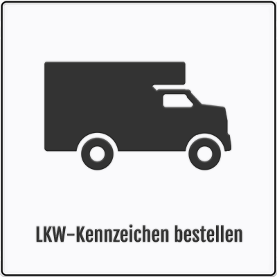 LKW-Kennzeichen
